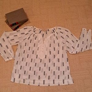 LOFT petite top, just in time for school!